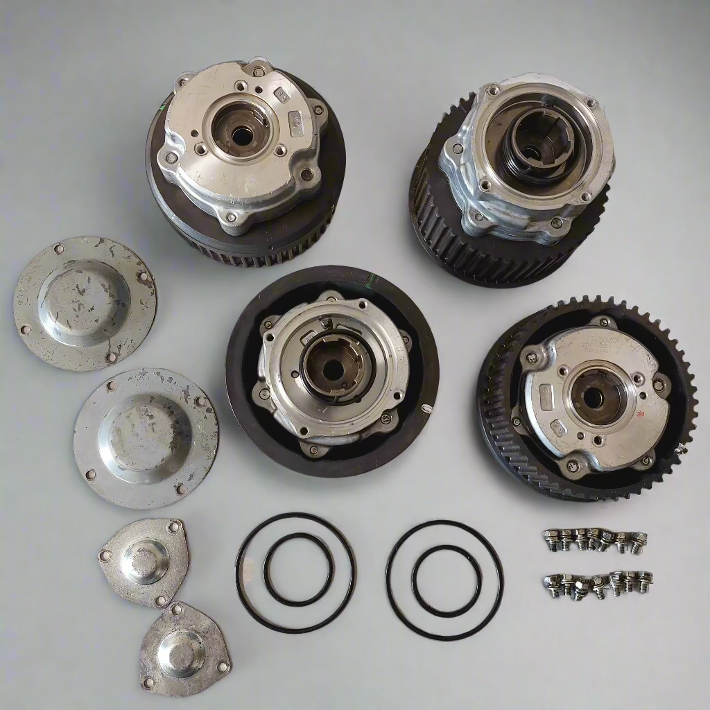 Dual AVCS Pulley Cam Gear Kit 2008-2021 Subaru STi LH RH Intake Exhaust