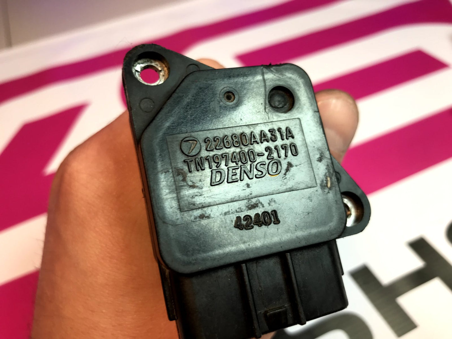 Subaru MAF sensor (used) 22680AA31A Baja Legacy Outback Tribeca 04-14