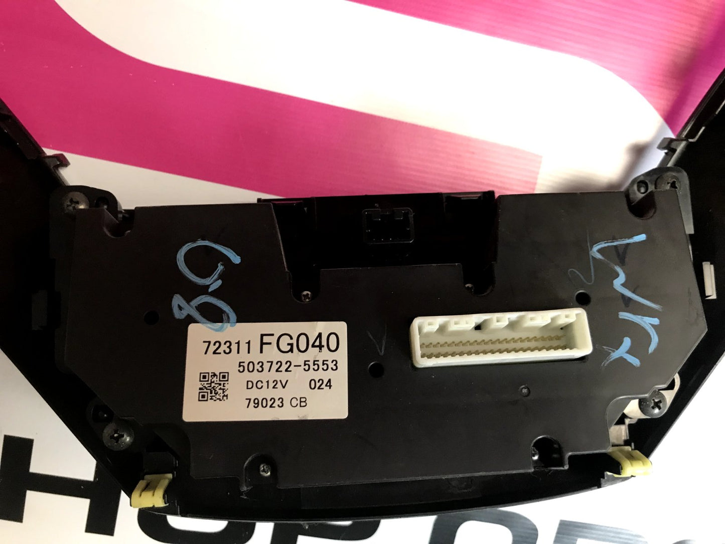 Heater Control Assembly with trim for 2008-2014 Subaru WRX 72311FG040 OEM