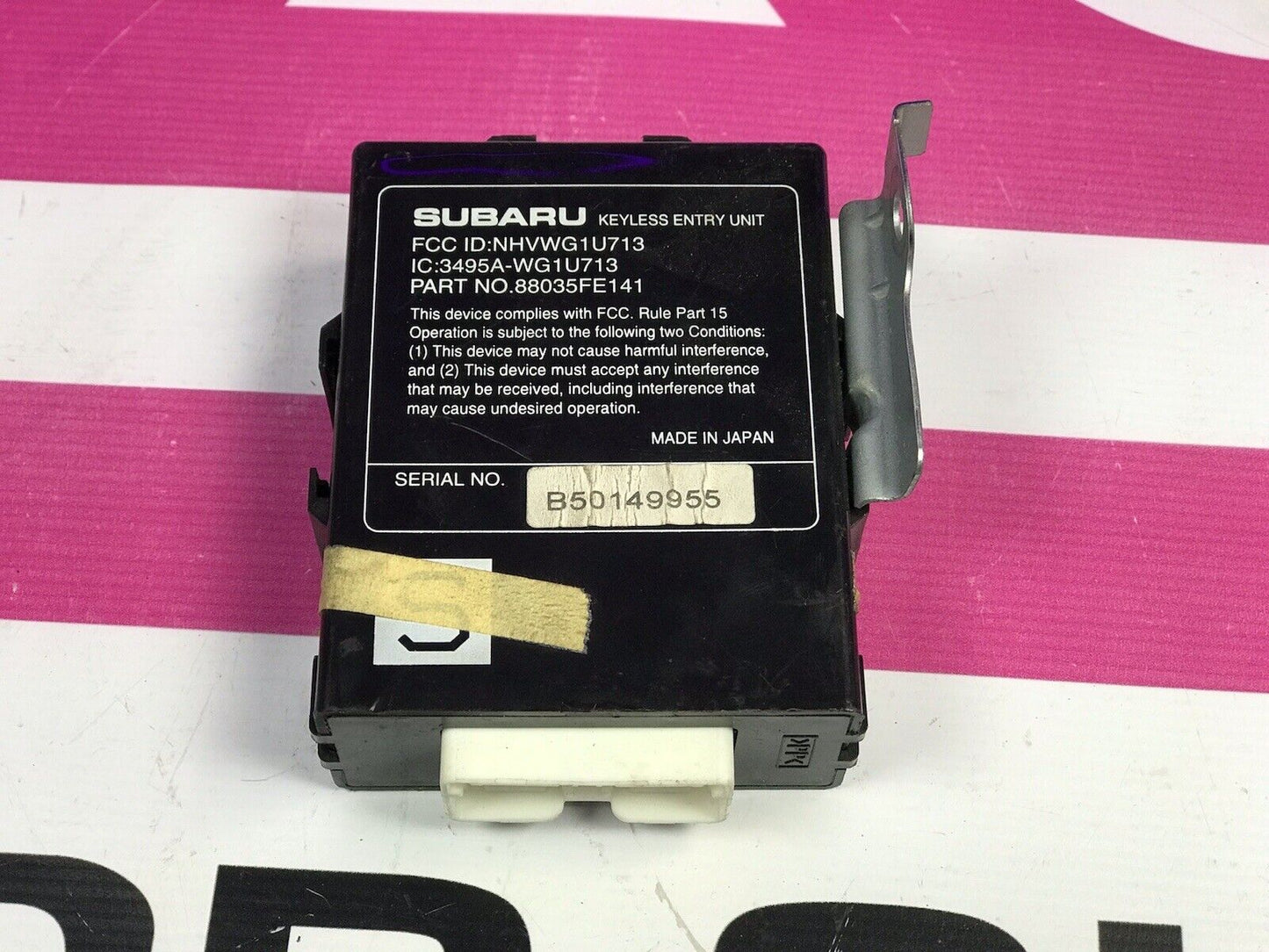 04-05 Subaru Impreza OEM Keyless Entry/Anti-Theft Alarm Control Unit 88035FE141