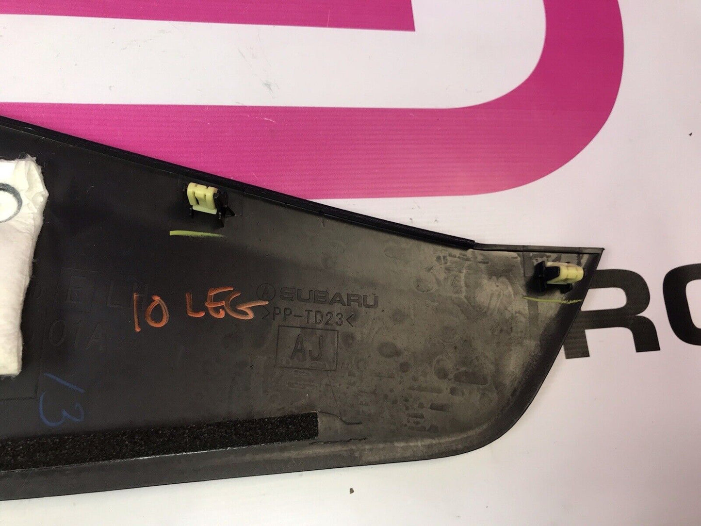 OEM LH Driver Center Console Trim 92126AJ01A 2010-2014 Subaru Legacy/Outback