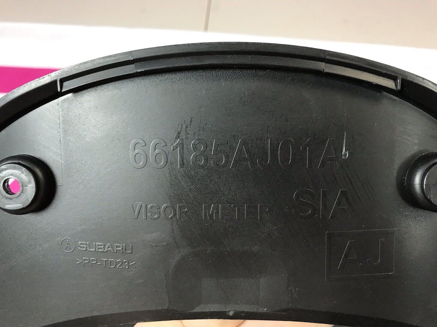 OEM Subaru Legacy Outback 10-14 Instrument Cluster Surround Bezel Trim 66185AJ0