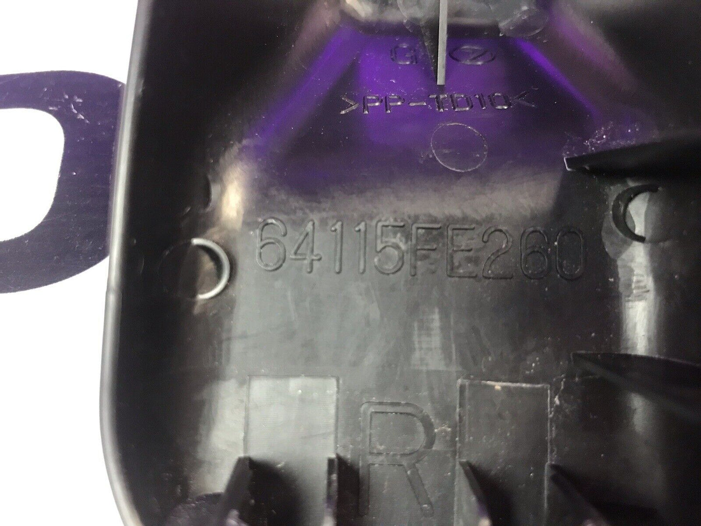 OEM Seat Track Cover Outer 2004-2007 Subaru Impreza/WRX/STi/Outback 64115FE260