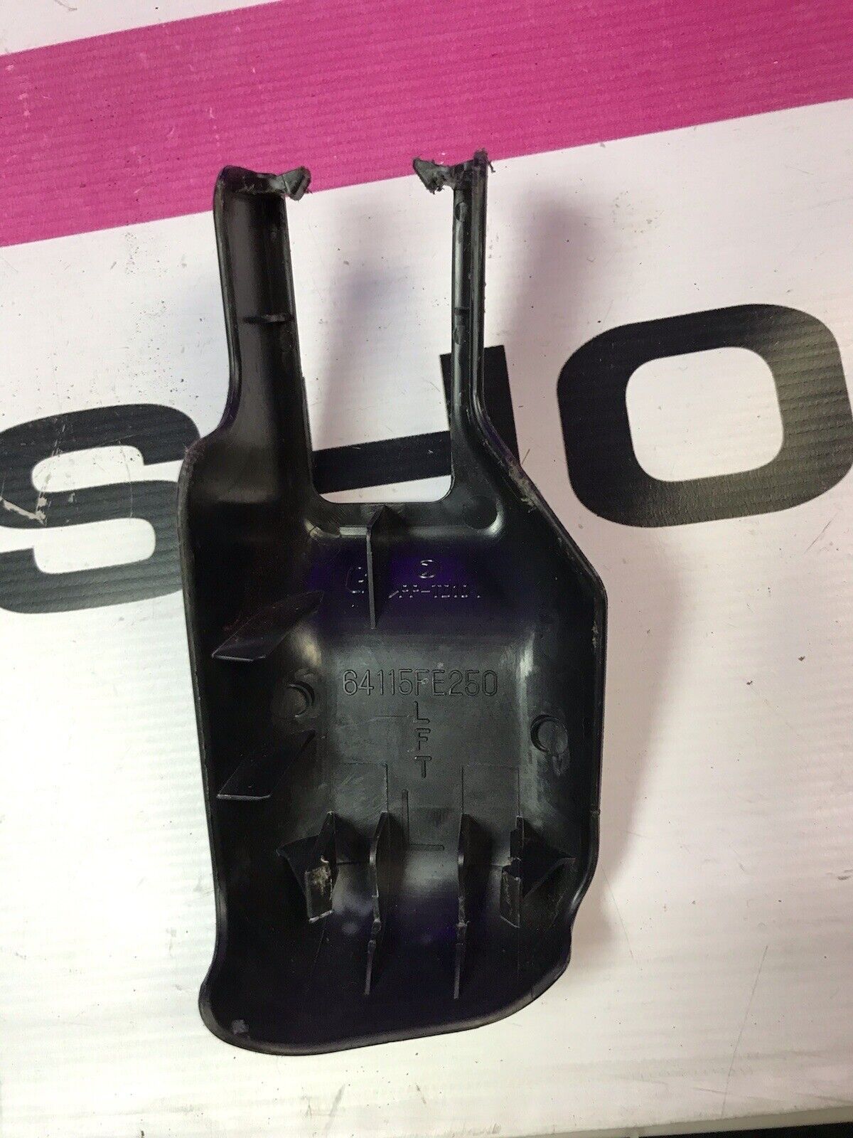 OEM Seat Track Cover LH Outer 04-07 Subaru Impreza/WRX/STi/Outback 64115FE250