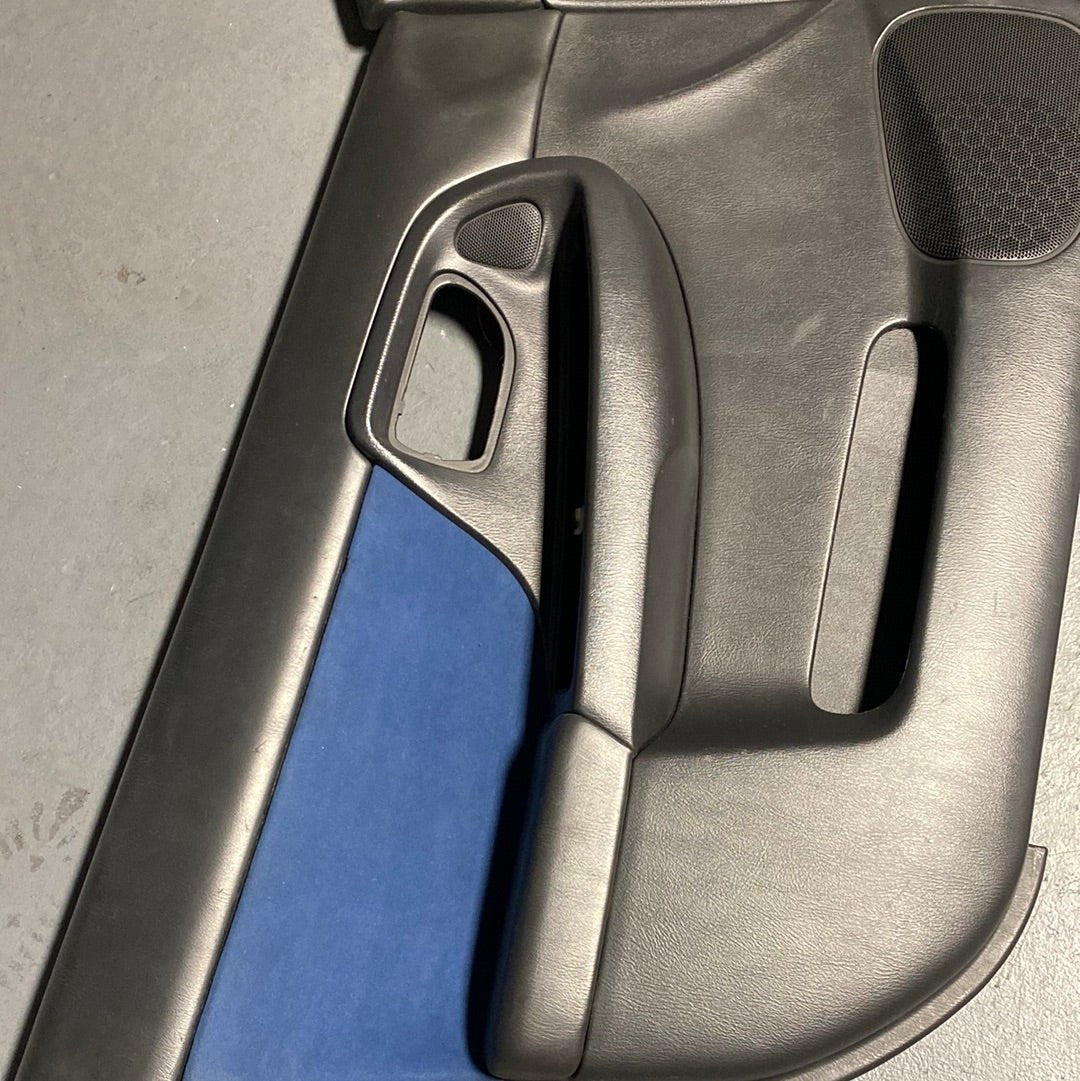 2002-2005 Subaru WRX STI Interior Door Panels Cards 02 03 04 05 Set 004