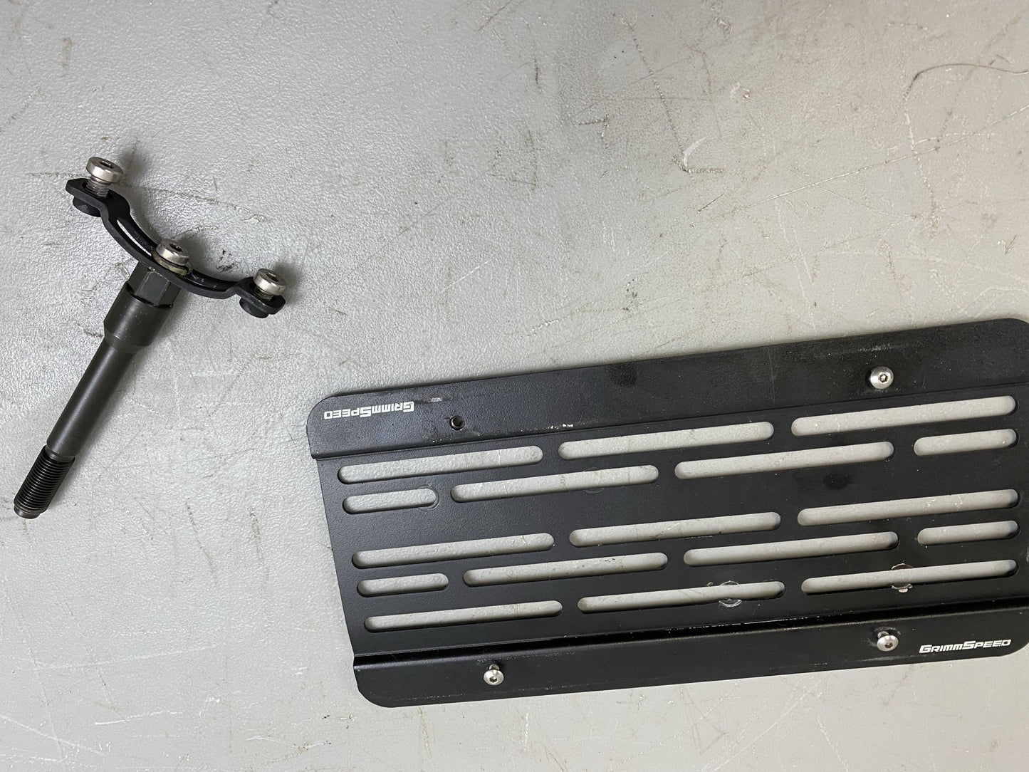 LICENSE PLATE RELOCATION KIT - 02-07 SUBARU IMPREZA/WRX/STI, 05-06 SAAB 9-2X