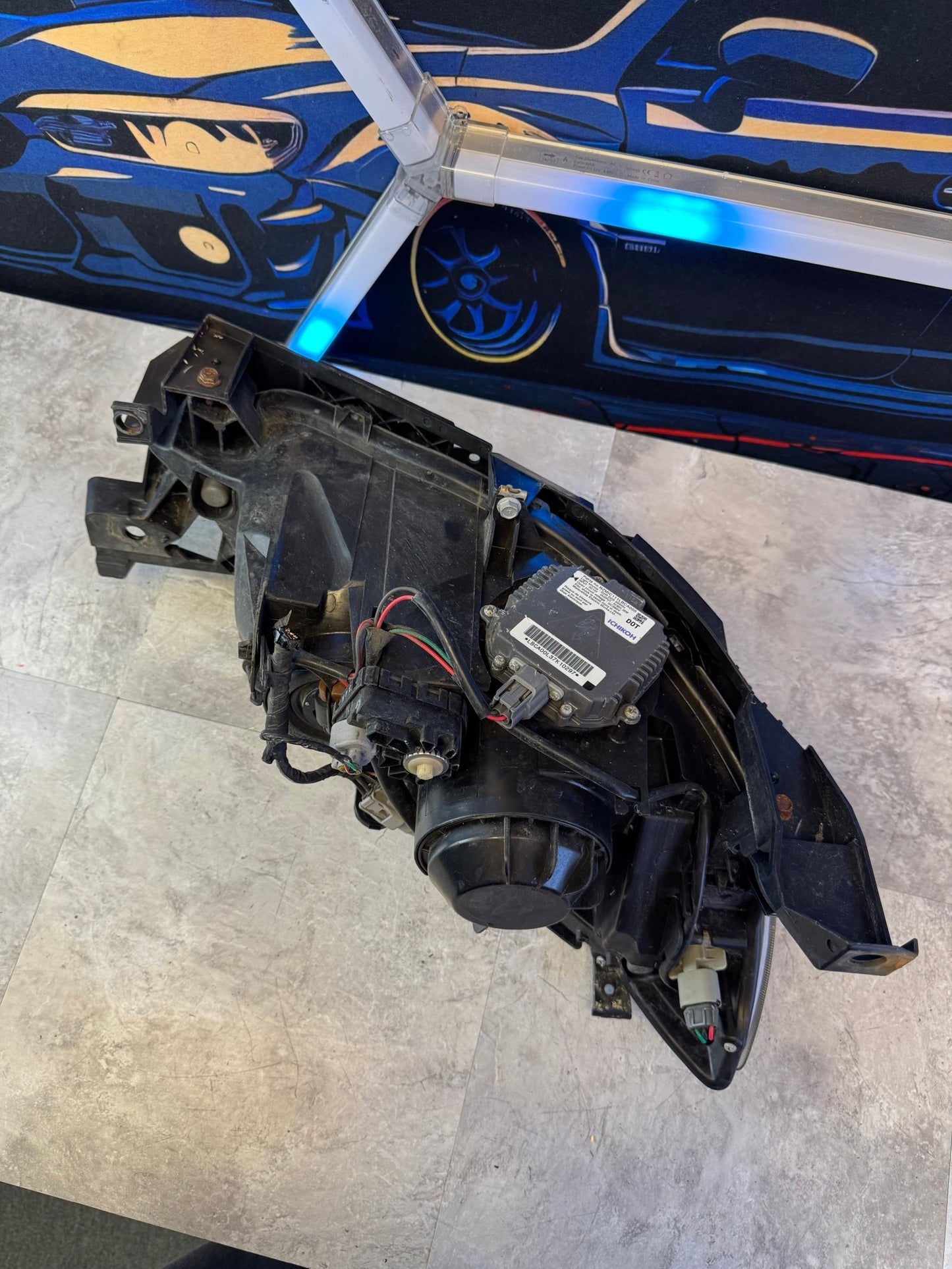 Subaru OEM 08-14 Subaru Impreza WRX STI LH Driver Side Headlight Assembly HID