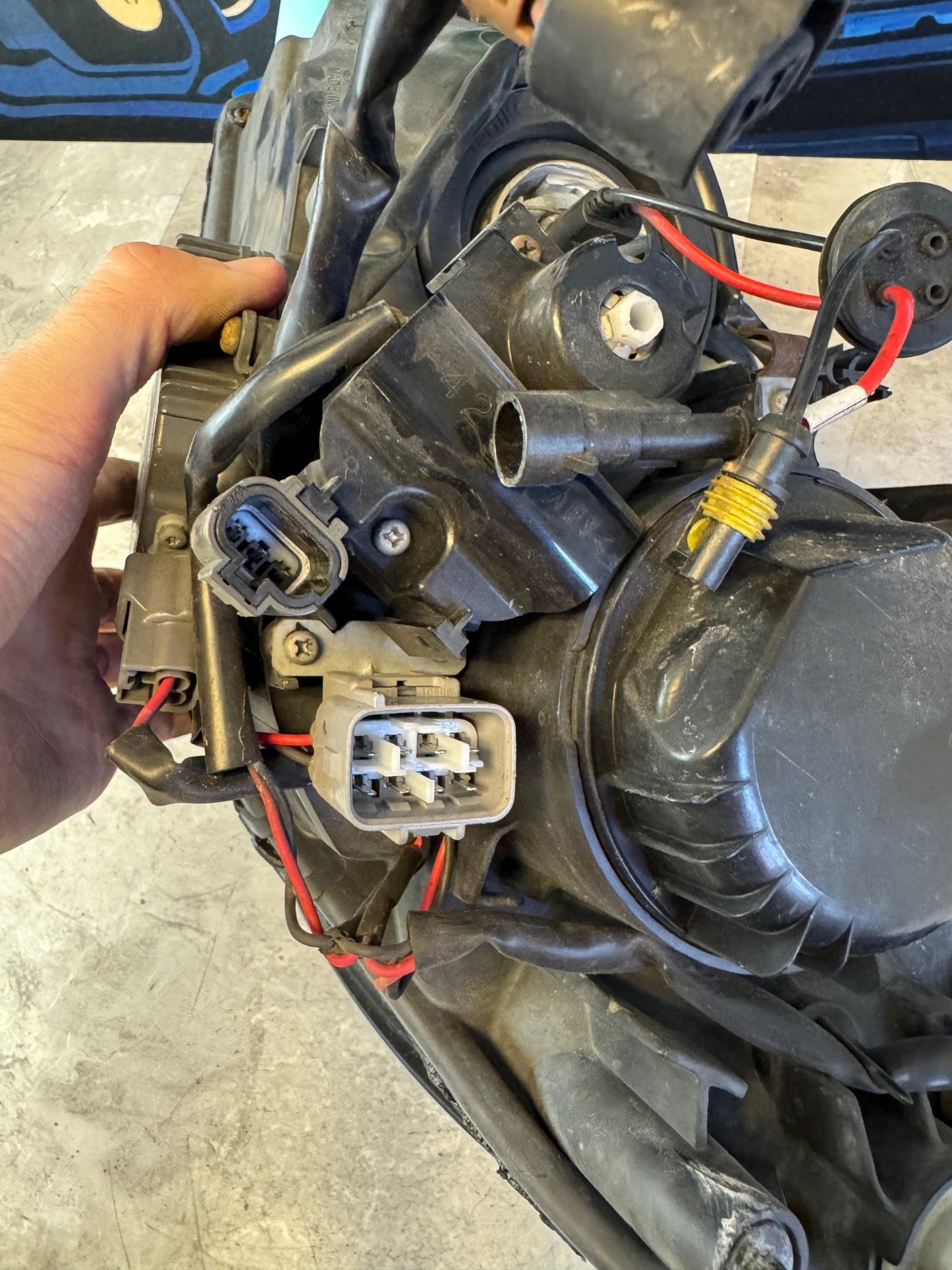 Subaru OEM 08-14 Subaru Impreza WRX STI RH Passenger Side Headlight Assembly HID