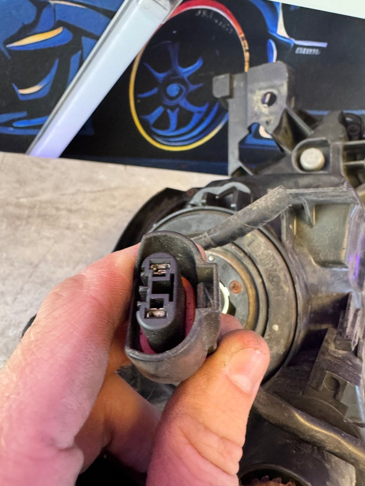 Subaru OEM 08-14 Subaru Impreza WRX LH Driver Side Headlight Assembly NON HID