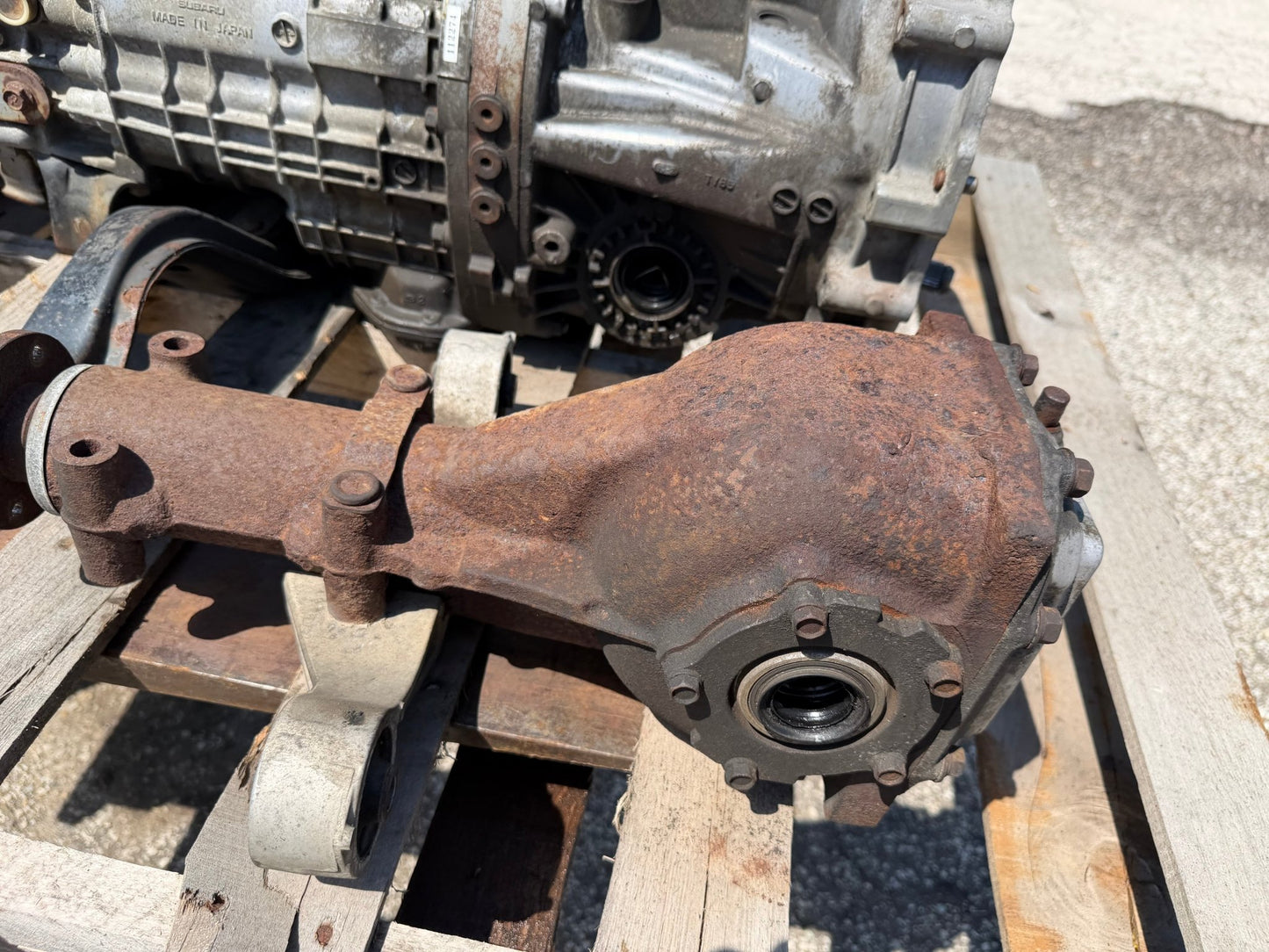 STi six speed transmission swap package 08-14 wrx DCCD w/ r180 rear differential