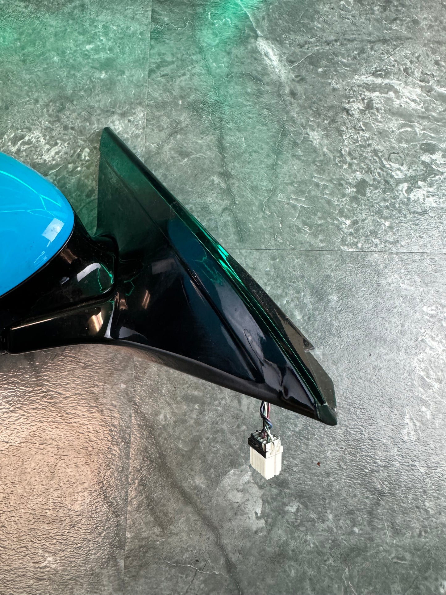 2008-2014 Subaru WRX OEM LR RH Passenger Driver Side Mirror Custom Painted Blue Pair