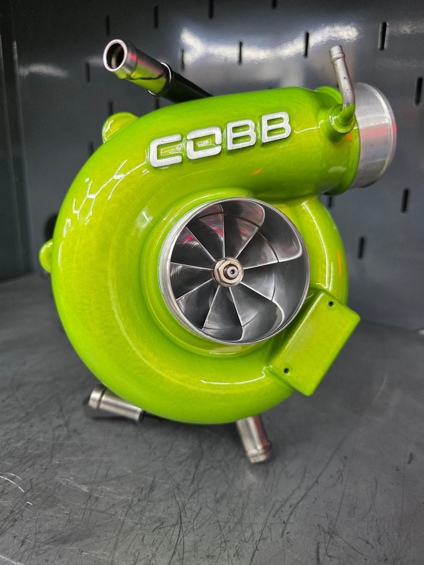 HILL COUNTRY FORCED INDUCTION Cobb tuning 20g turbo custom shocker  yellow Garrett 660 G30