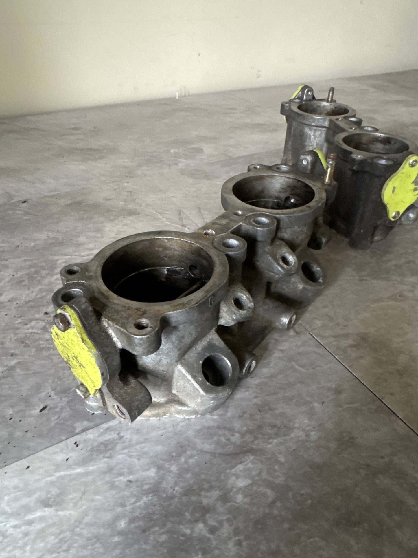 Modified OEM Subaru 2002-2003 Subaru Impreza WRX Engine Intake Manifold TGVs w/ Weldless Delete Kit