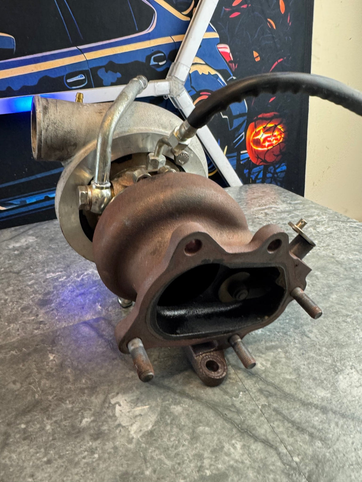 2004-2021 Subaru WRX STi FP Forced Performance Red Journal Bearing Turbo 8 cm 3.25” cover billet compressor wheel