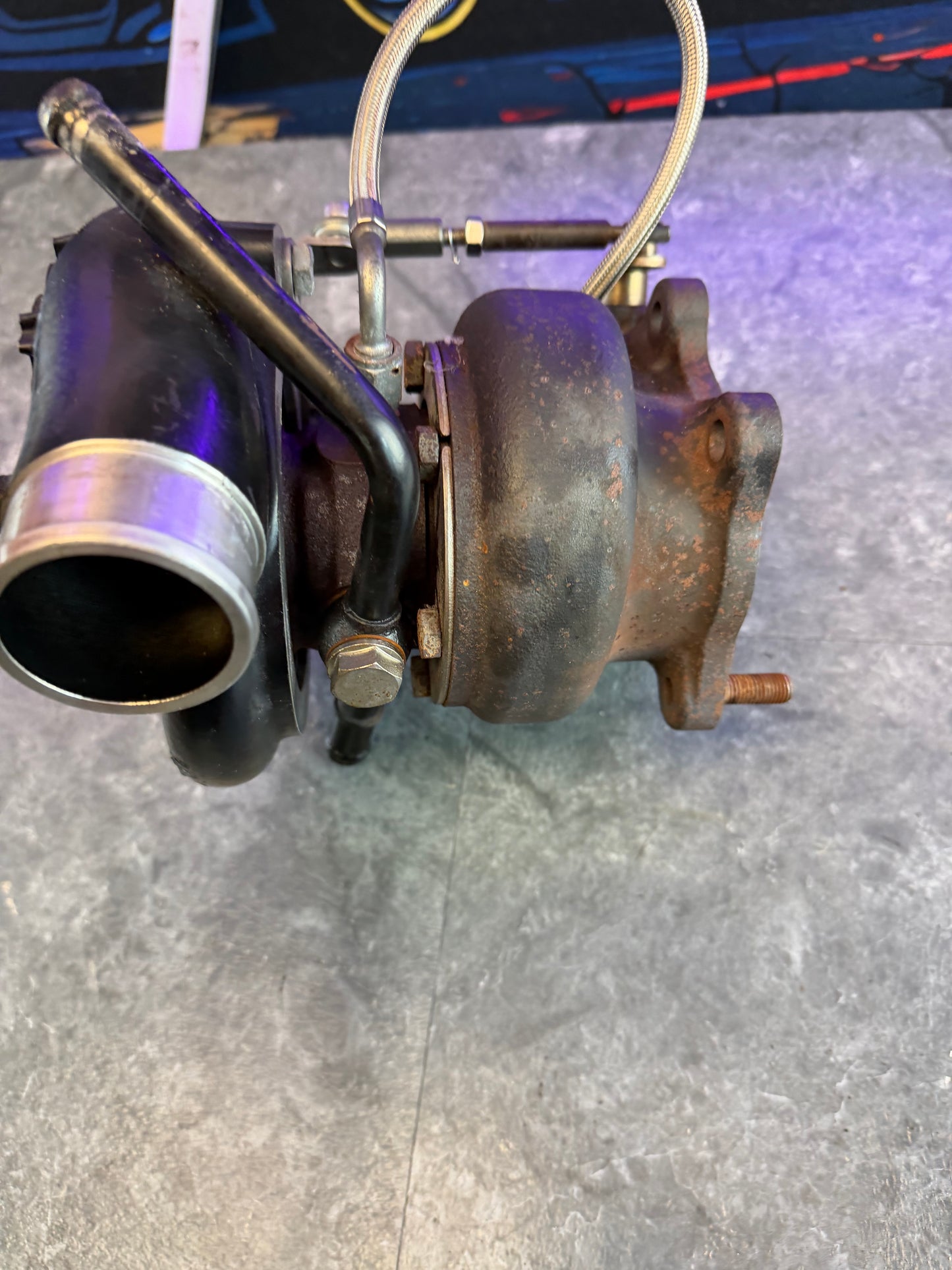Blouch dom 2.5 xtr turbo “ polka pickle “ dominator ball bearing billet 490 hp Subaru STi & wrx