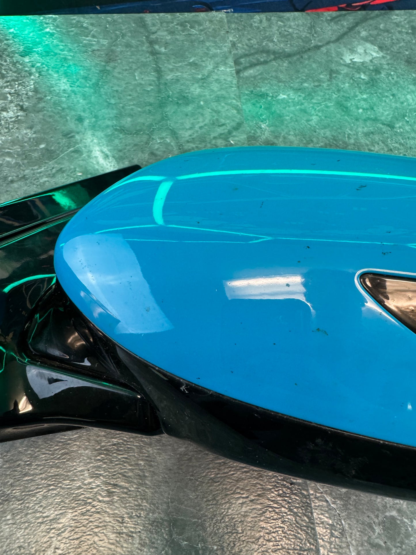 2008-2014 Subaru WRX OEM LR RH Passenger Driver Side Mirror Custom Painted Blue Pair