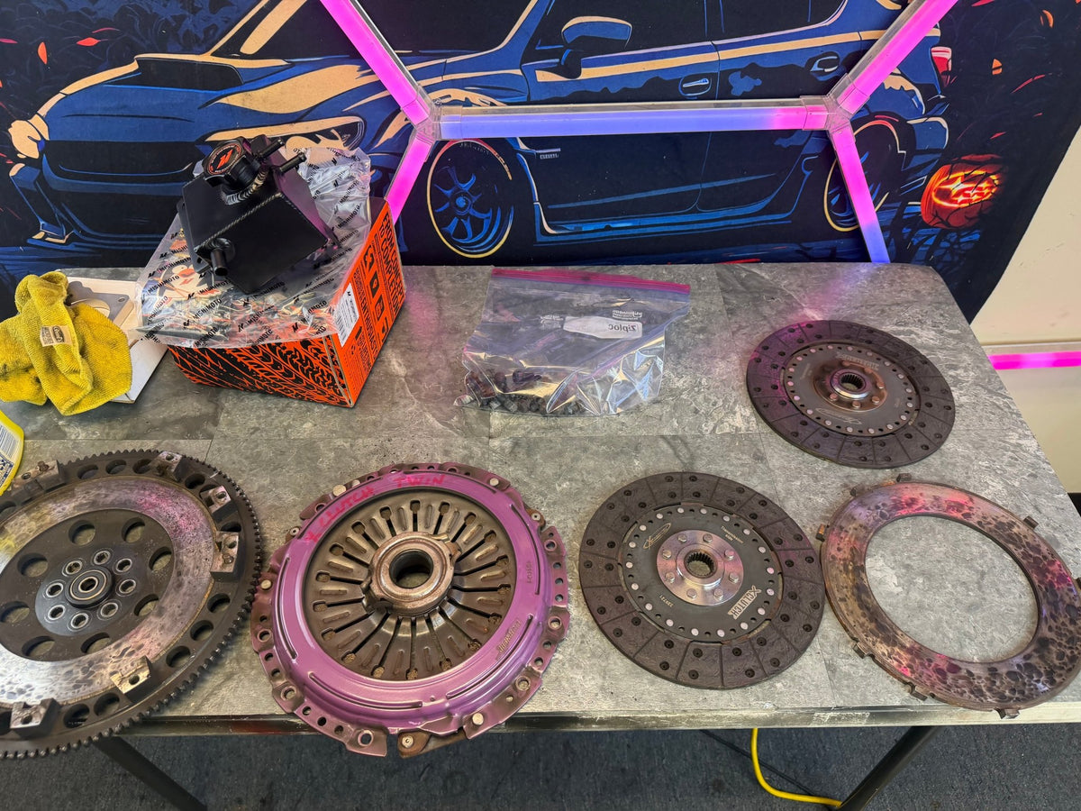 X CLUTCH 9” twin solid organic clutch kit Subaru STi 6 speed