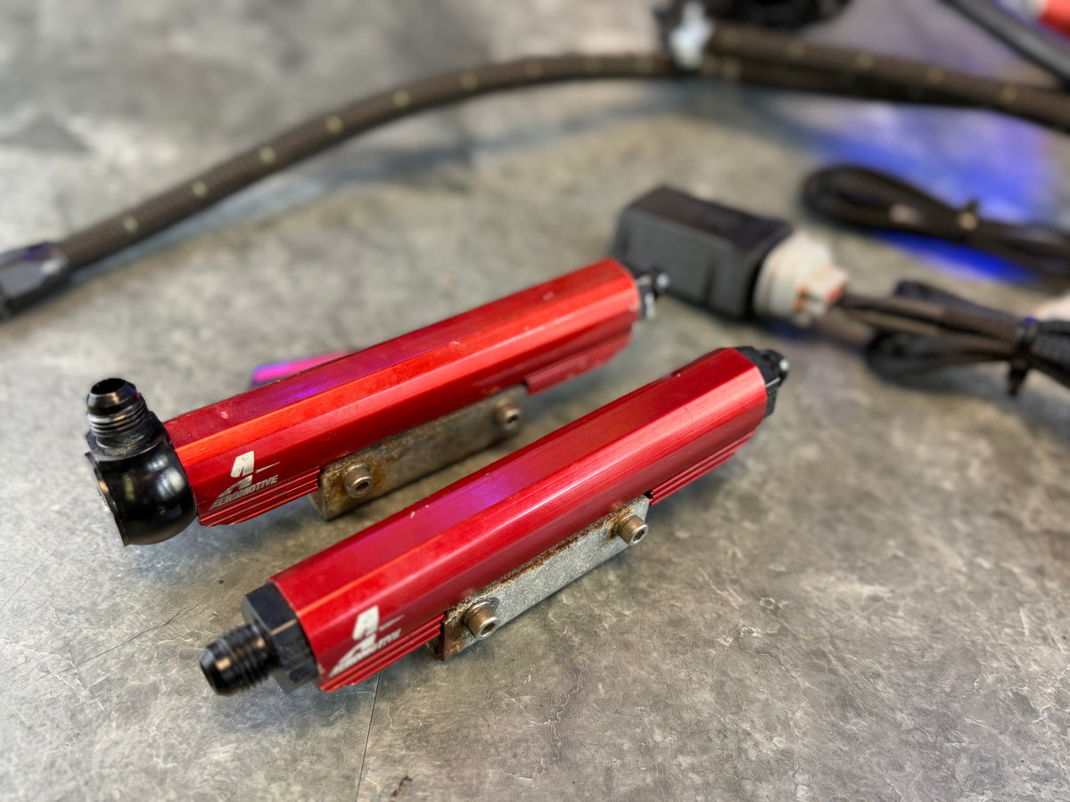 PTR penguin tech racing FLEX FUEL kit 08-21 STi & 08-14 Subaru wrx stage 2 pre greenspeed w/ lines & rails & areomotive FPR