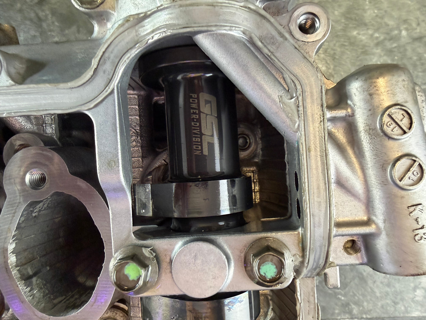 IAG “ race “ SAVCS cylinder heads Subaru STi & wrx GSC S2 cams, CNC port & polish + 1 MM valves , 14 MM drilled