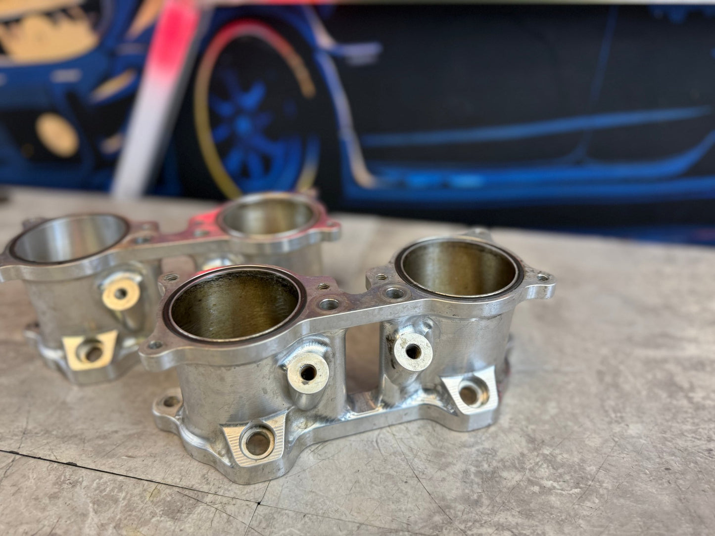 2004-2006  STi Process West Billet TGV Delete Kit Top Feed Hardware w/ spacers 02-07 wrx