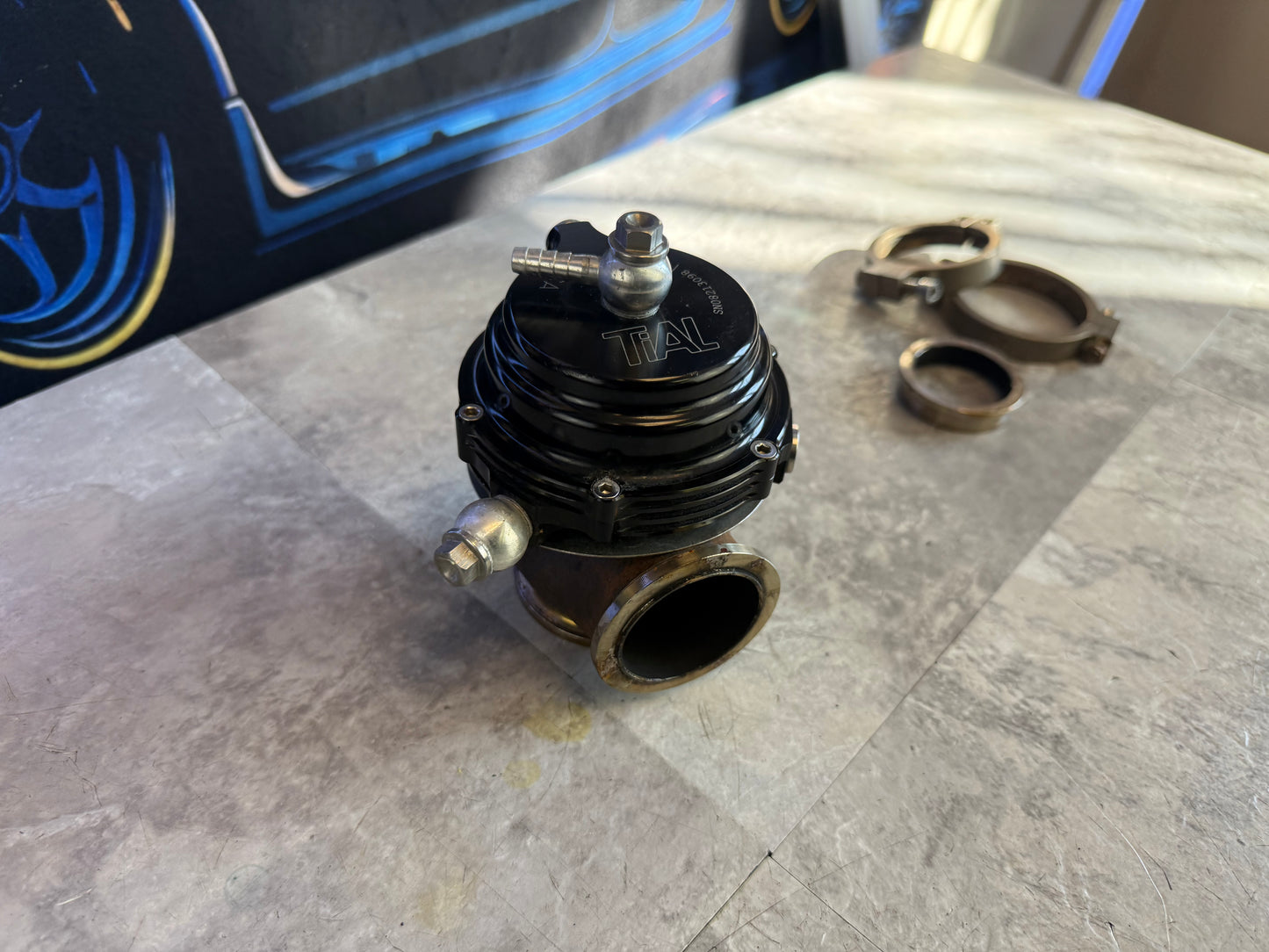 TIAL Sport 44 MM EWG External Wastegate MVR V Band Fire Ring Waste Gate