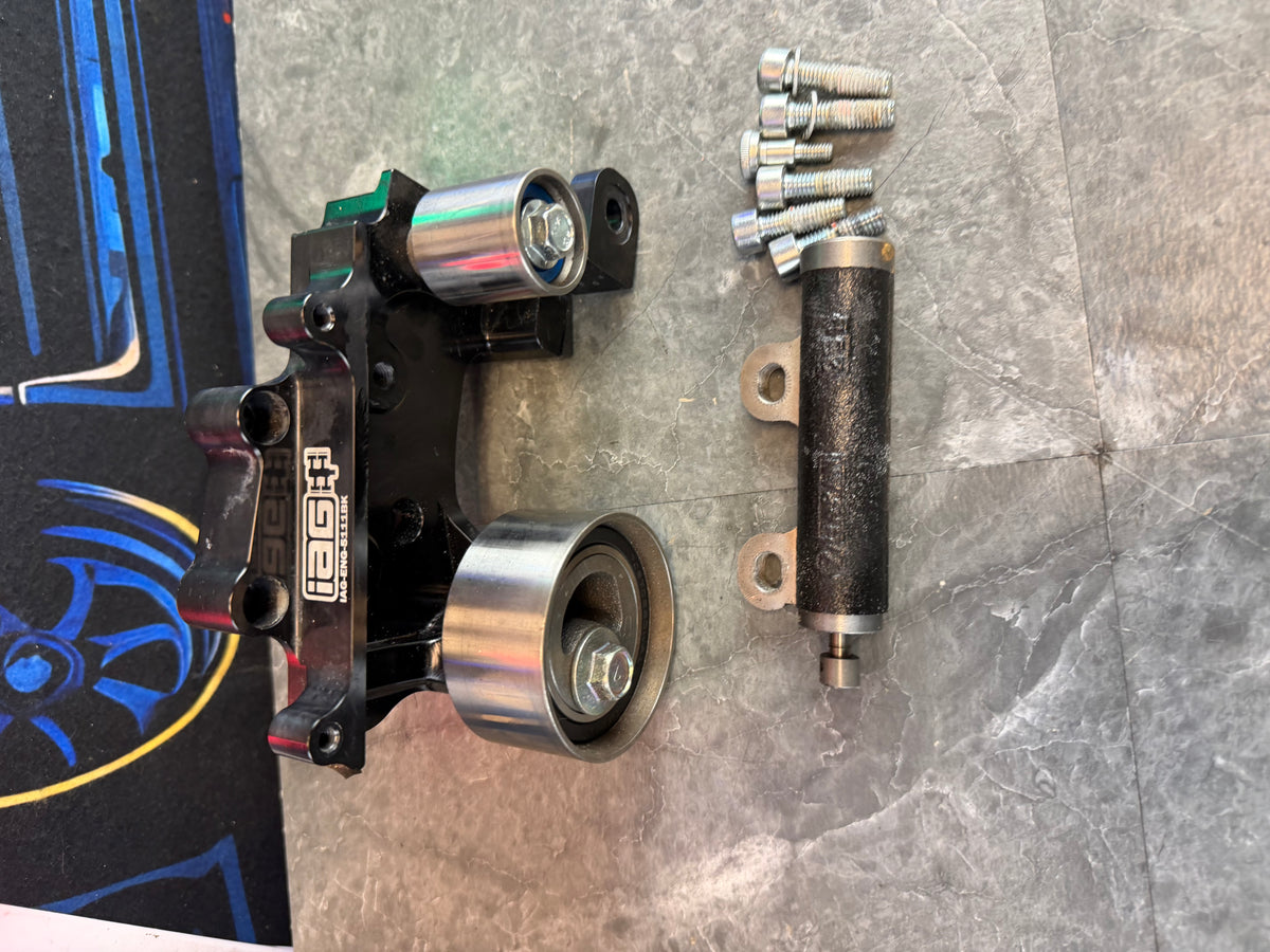 IAG v2 billet timing belt tensioner Subaru STi and wrx