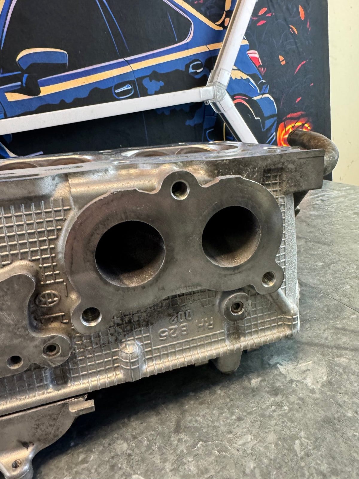 2004-2006 Subaru WRX STi OEM B25 SAVCS RH Side Right Side Head Assembly Refreshed Cut And Tested