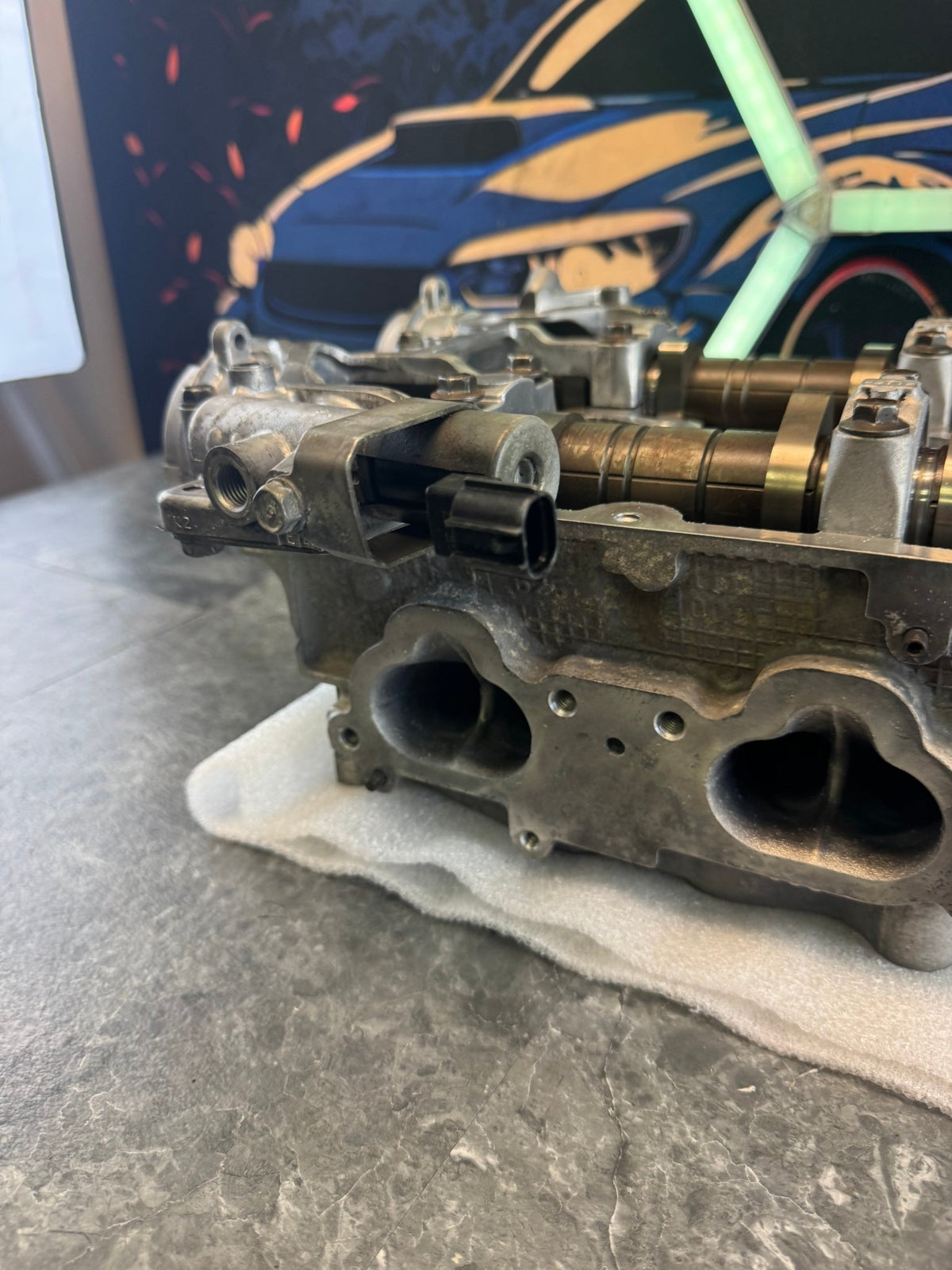 2004-2006 Subaru WRX STi OEM B25 SAVCS RH Side Right Side Head Assembly Refreshed Cut And Tested