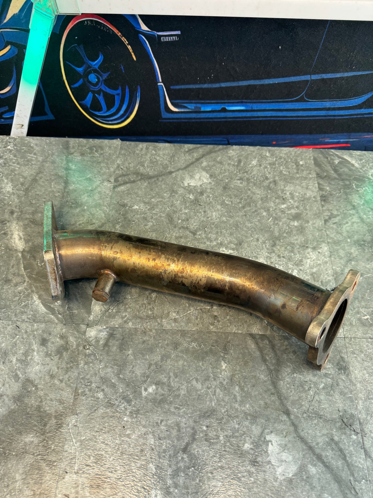 2004-2021 Subaru WRX STi Aftermarket Equal Length Headers Tomei Style With 3 Bolt Up Pipe