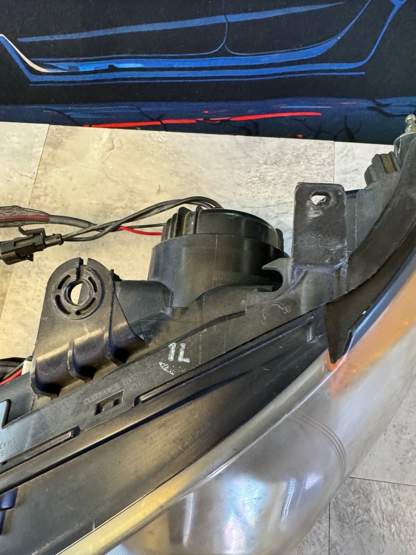 Subaru OEM 06-07 Subaru Impreza WRX STi  Headlight Pair Assembly With HID Module