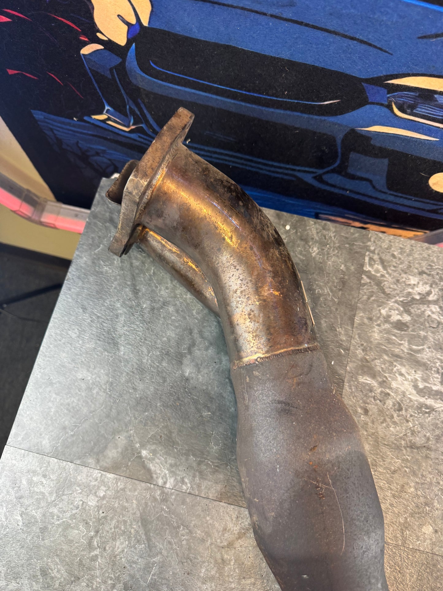 2008-2021 Subaru STi / 2008-2014 Subaru WRX Perrin High Flow Catted Downpipe Single Bung