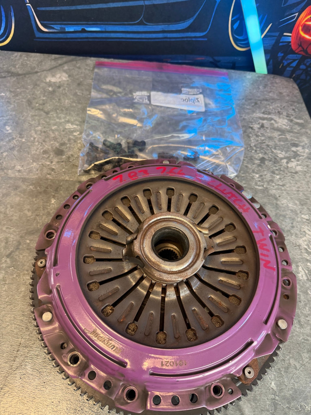X CLUTCH 9” twin solid organic clutch kit Subaru STi 6 speed