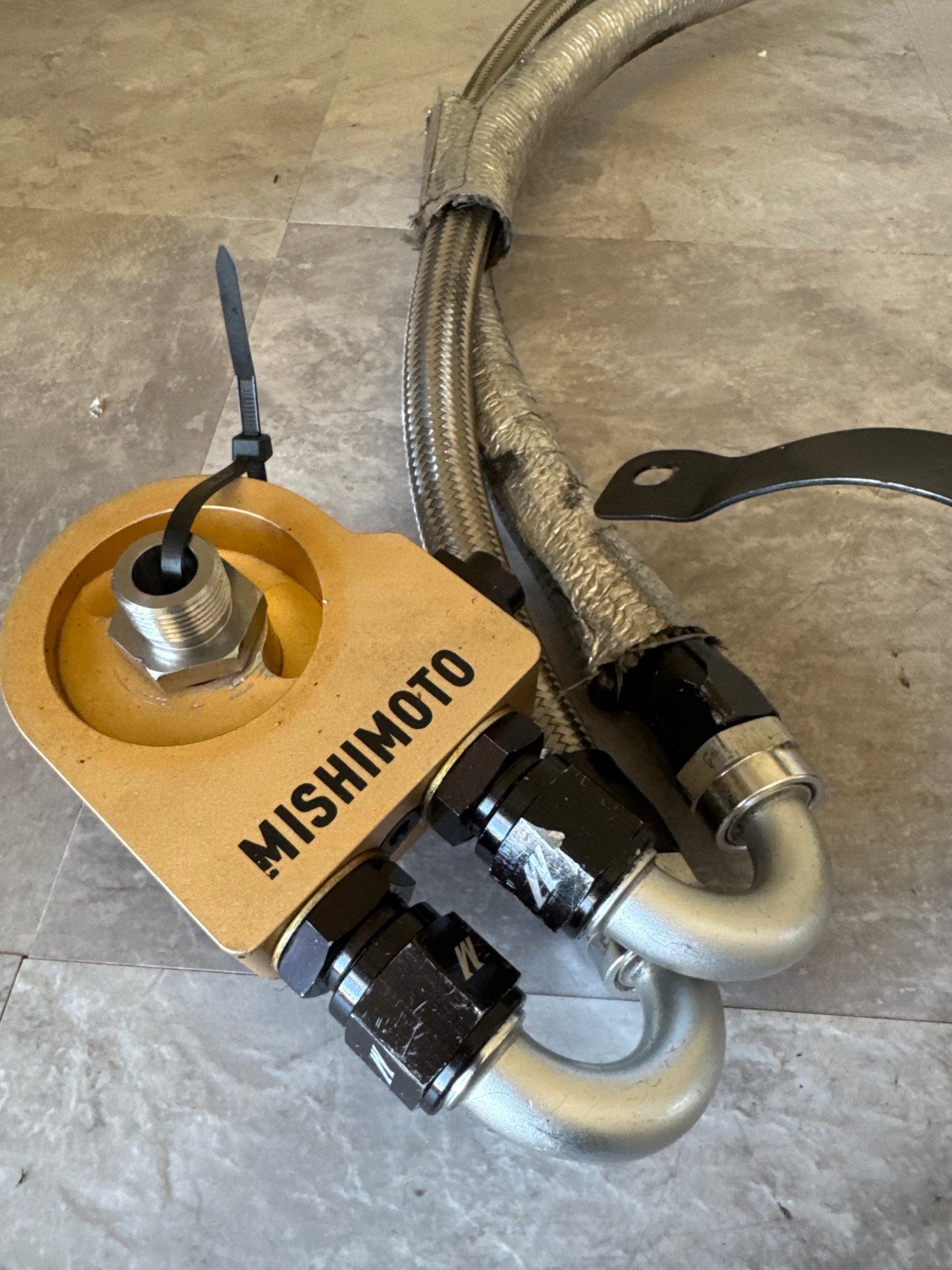 DAMAGED Mishimoto Oil Cooler Kit Subaru WRX 2015-2021