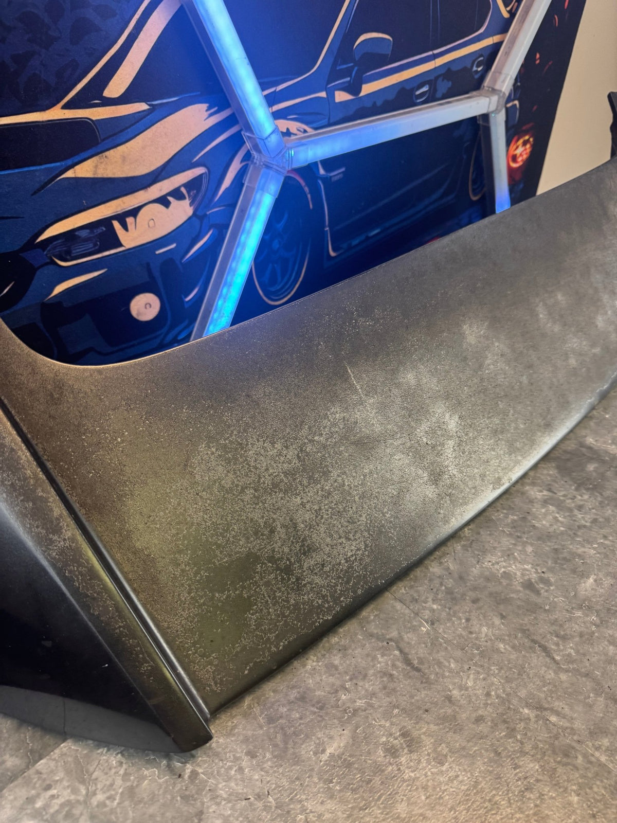 2008-2014 Subaru WRX STi / 2011-2014 Subaru WRX OEM Hatch Wing Spoiler Hatchback Dark Gray Metallic DGM
