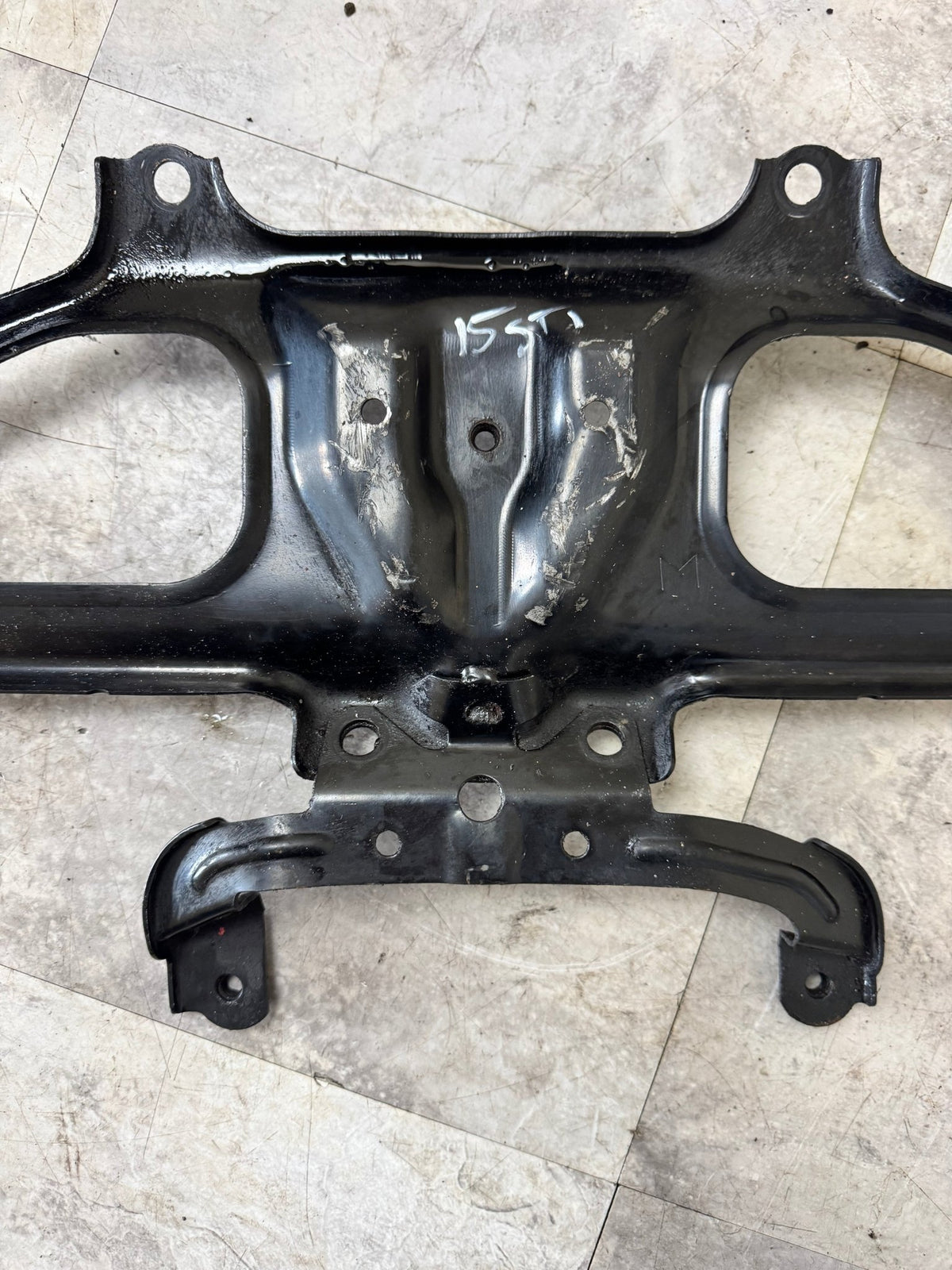2008-2021 Subaru WRX STi Steering Rack Cover Skid Plate Brace (2015)