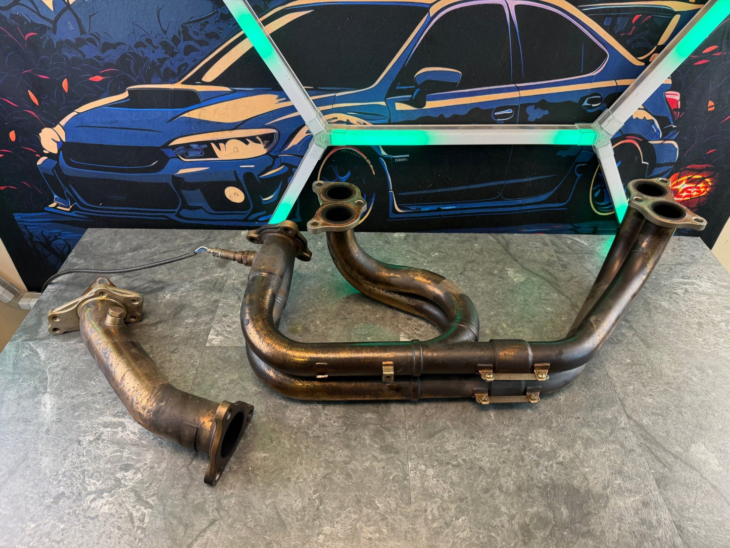 TOMEI Equal Length Header Subaru STi/WRX 3-Bolt Exhaust Manifold/UP