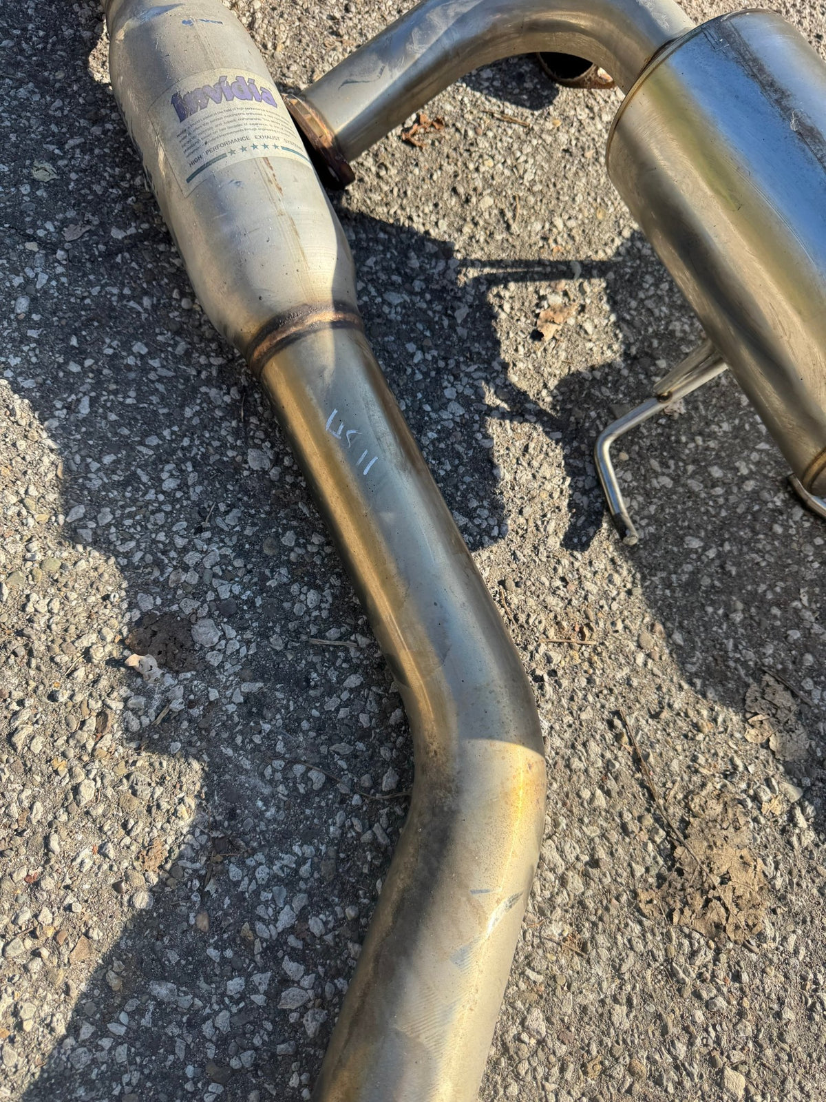 2011-2021 Subaru WRX STi Sedan Invidia Dual N1 Full Titanium Cat-Back Exhaust