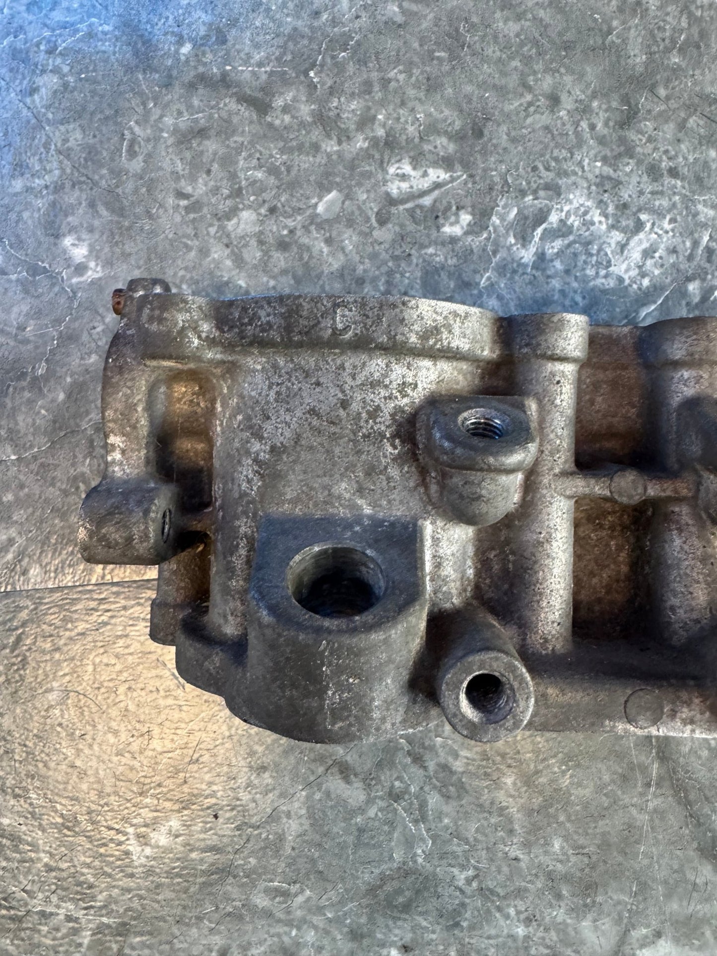 2002-2007 Subaru Impreza WRX STi OEM Engine Intake Manifold TGV Assembly Tumble Generator Valve Deletes Top Feed