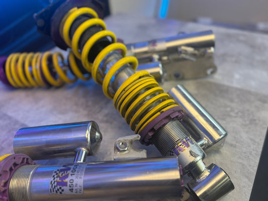 KW Suspension Adjustable Front and Rear Coil Over Coilovers Subaru WRX & STi v3