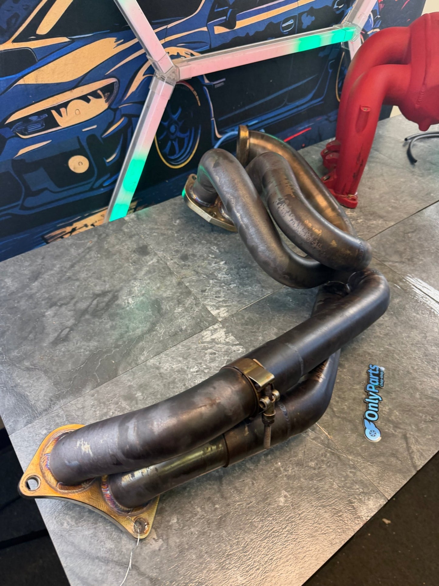 ETS extreme turbo systems max flow v2 ELH 2  bolt Subaru STi equal length header