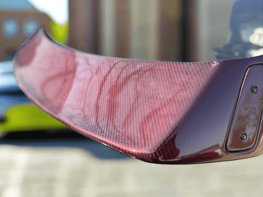 Charge speed chargespeed roof vane carbon fiber jdm wing areo subaru gd STi & wrx 2002-2007