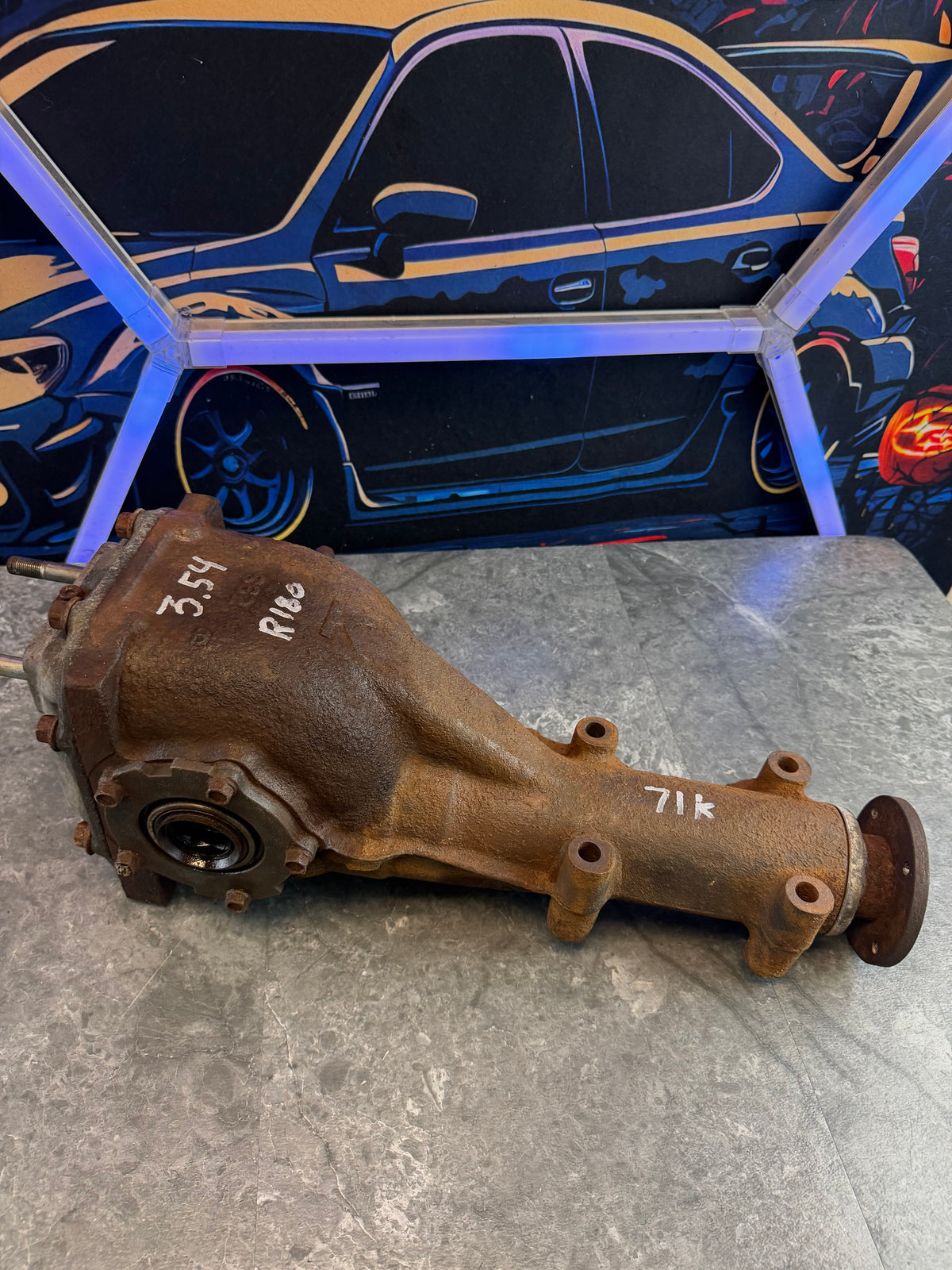 R 180 oem 2006 - 2021 Subaru STi rear lsd differential 3.54