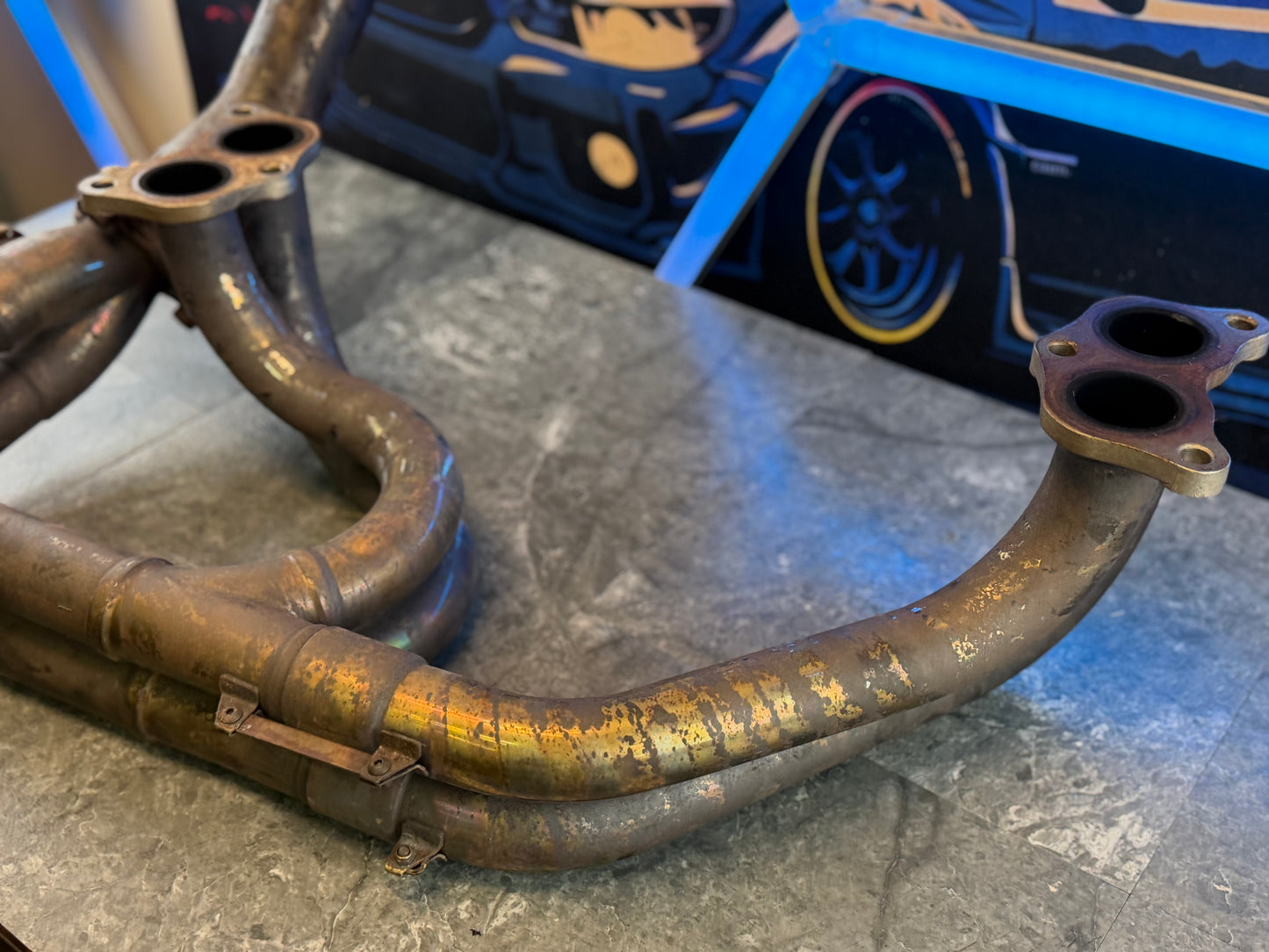 TOMEI ELH equal length header SUBARU STi & wrx ej25 w/ 3 bolt catless up pipe