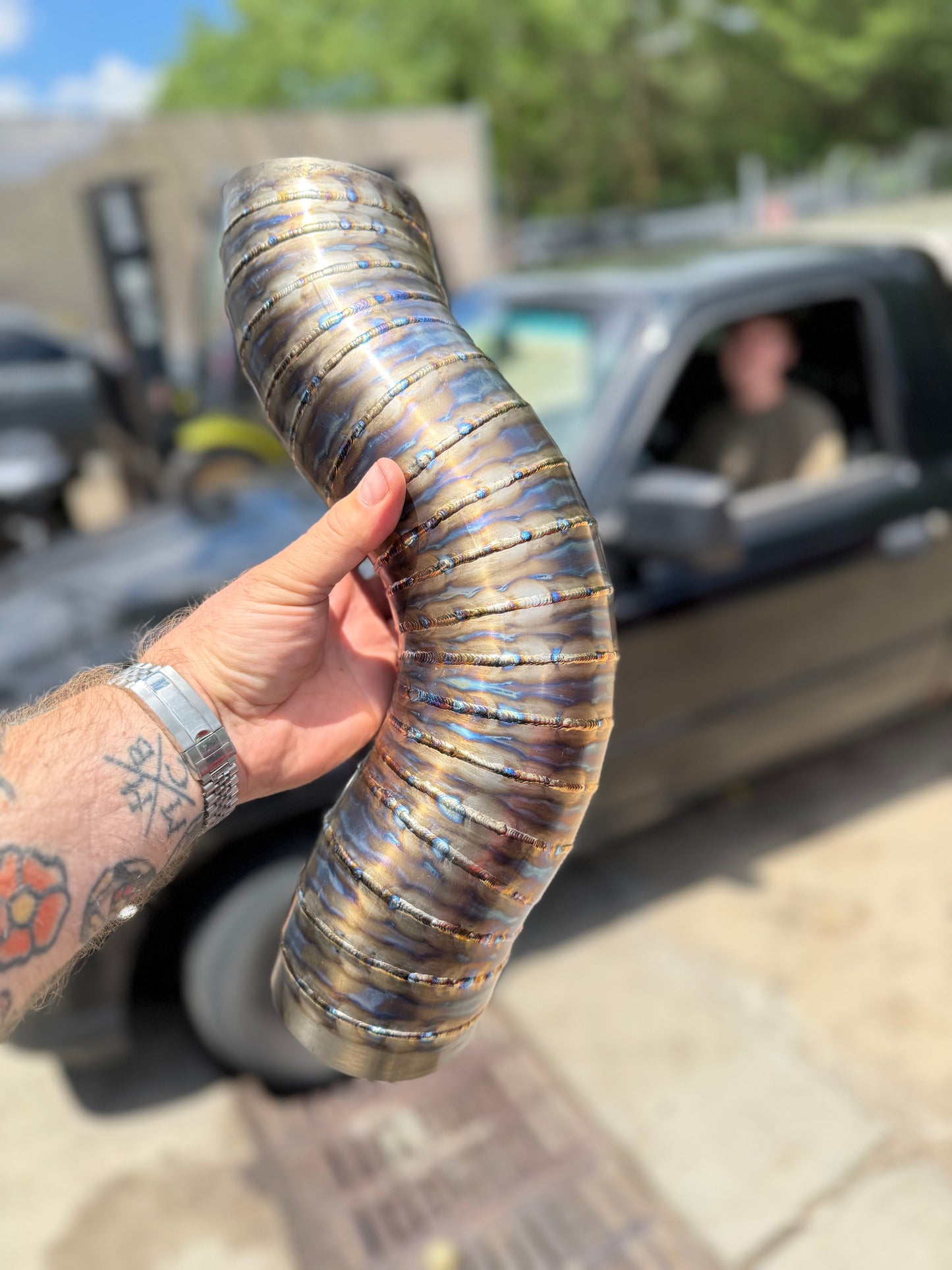 CUSTOM rotated turbo kit ( like ETS ) 08-21 STi 08-14 WRX w: PTE 6466 gen 900 HP & custom pie cut TITANIUM intake SUBARU
