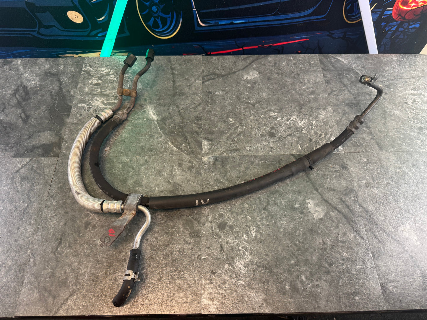 2008-2014 Subaru Impreza WRX STi Power Steering Rack & Pinion High Pressure Lines Hoses