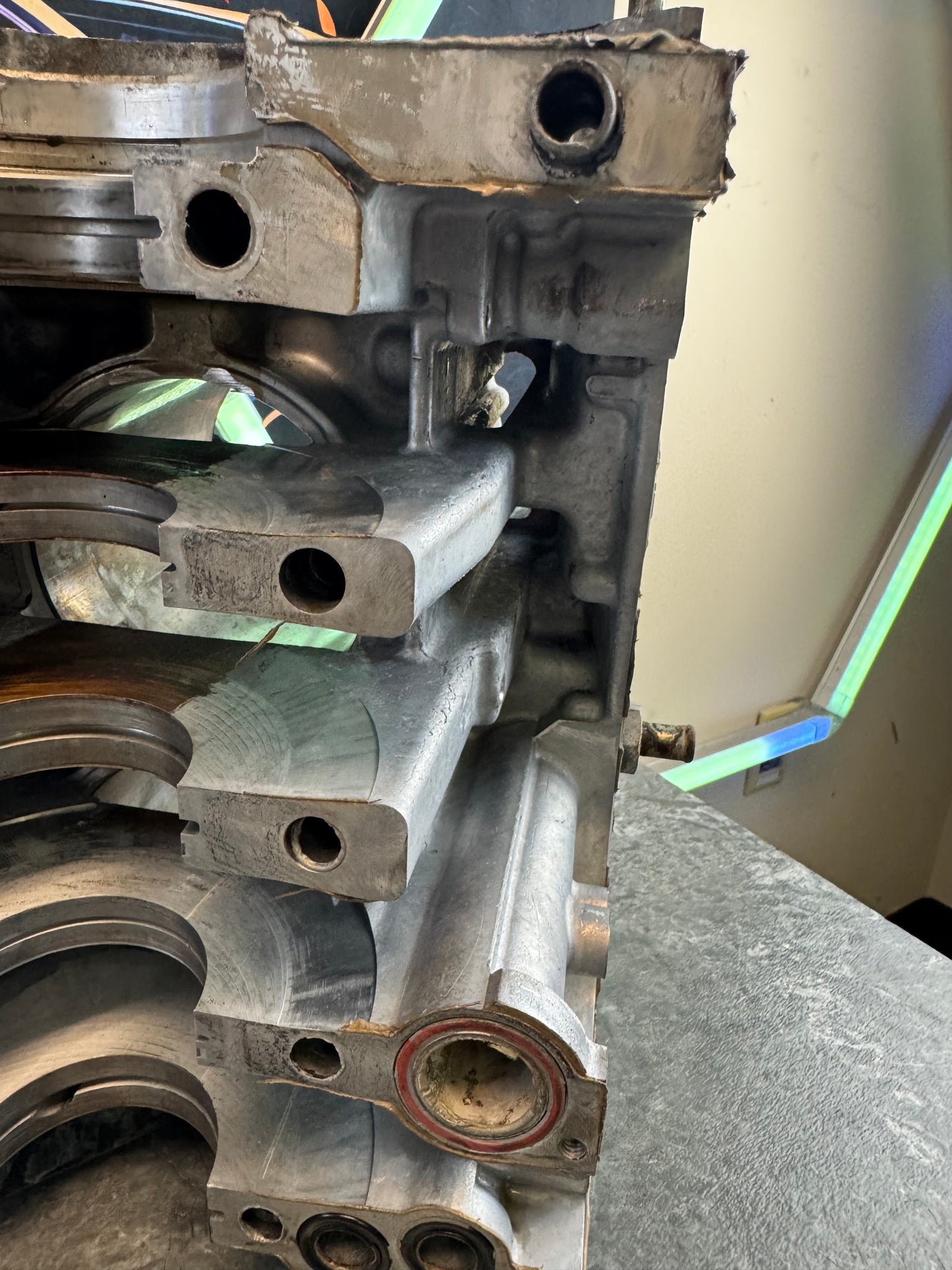 2004-2021 Subaru WRX & STi EJ255 EJ257 EJ 2.5L Engine Block Case Halves Short Block CORE Needs Work