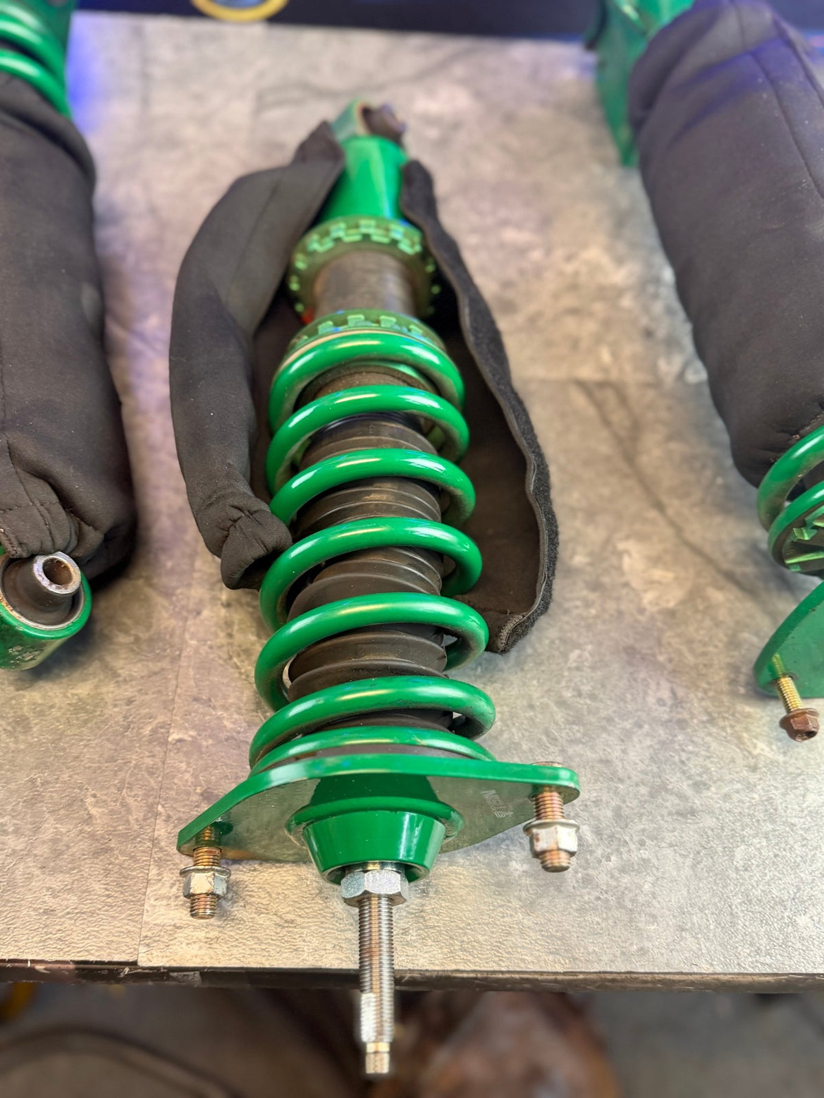 TEIN coilovers 2008 - 2014 Subaru wrx 5x100 adjustable w: iag bags FLEX Z