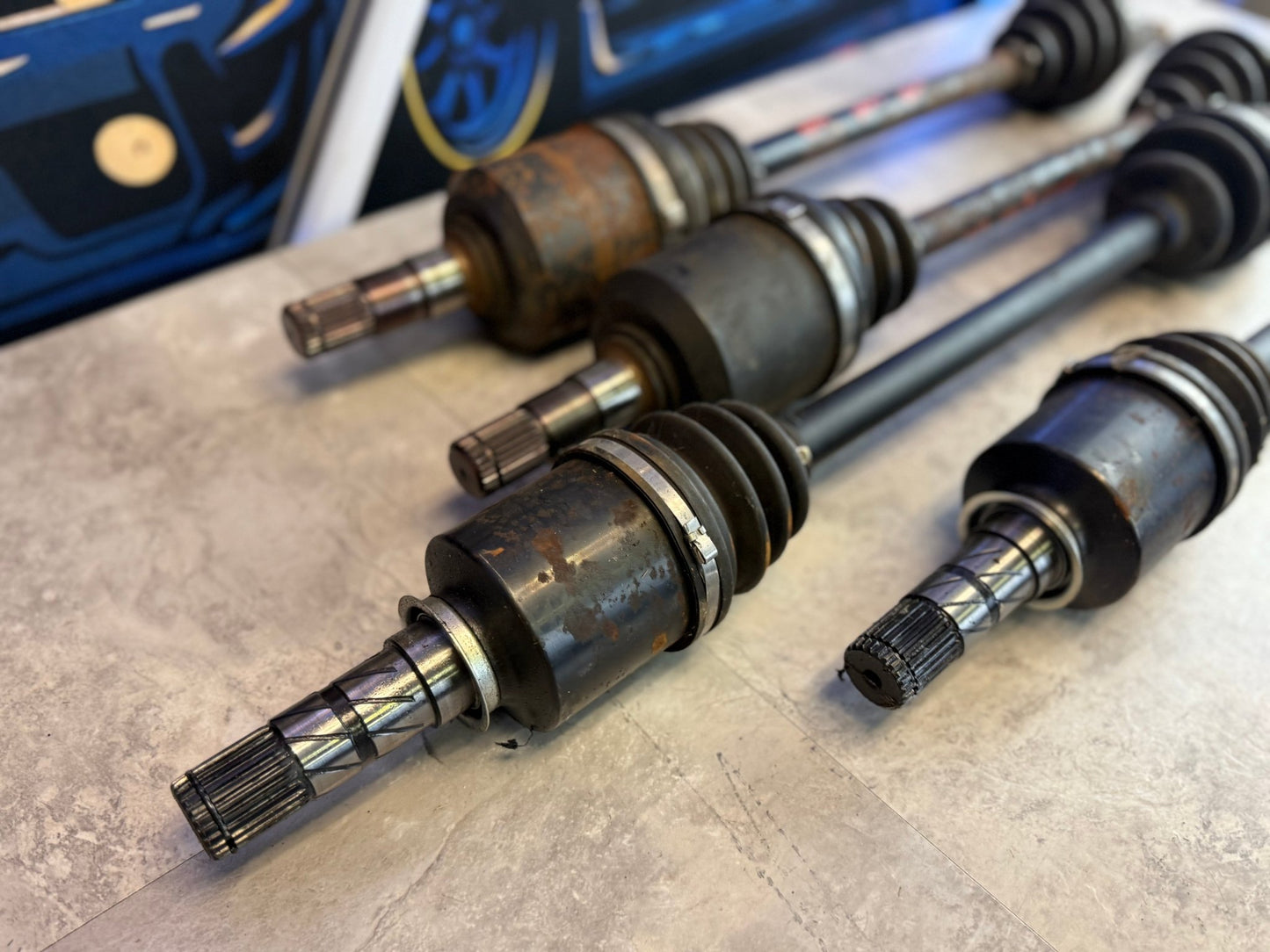 DSS Subaru STi driveshaft shop 800 hp axles axle front & rear 2005-2007 5x114 STi