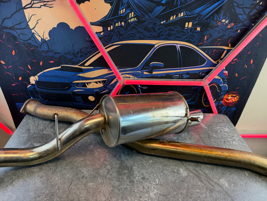 SPT oem optional catback exhaust system 3” Subaru STi 2004 - 2007 & wrx 2002 - 2007