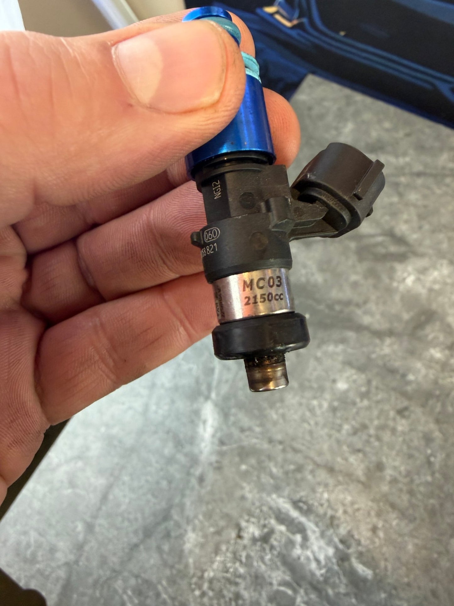 FIC 2150 top feed fuel injectors ( 4 ) Subaru STi & wrx for flex fuel e85 ethanol
